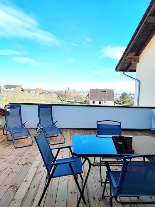 Vue Splendide Au Coeur Des Vignes Apartment Бергхайм Екстериор снимка